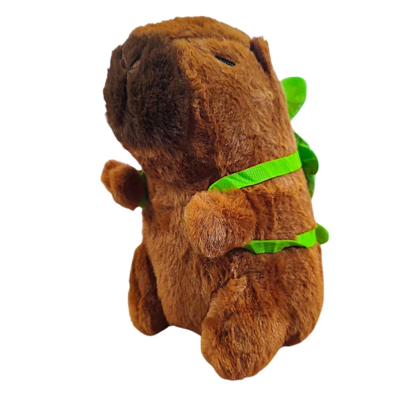 Λούτρινο Καπιμπάρα Backpack Χελώνα 25cm Mohicans 1440-305 Καφέ
