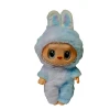 Monsters Lovely Λούτρινο Labubu Πλαστικό Πρόσωπο Με Ήχο Have A Seat Vinyl Plush 24cm 1440-920250 Μπλε