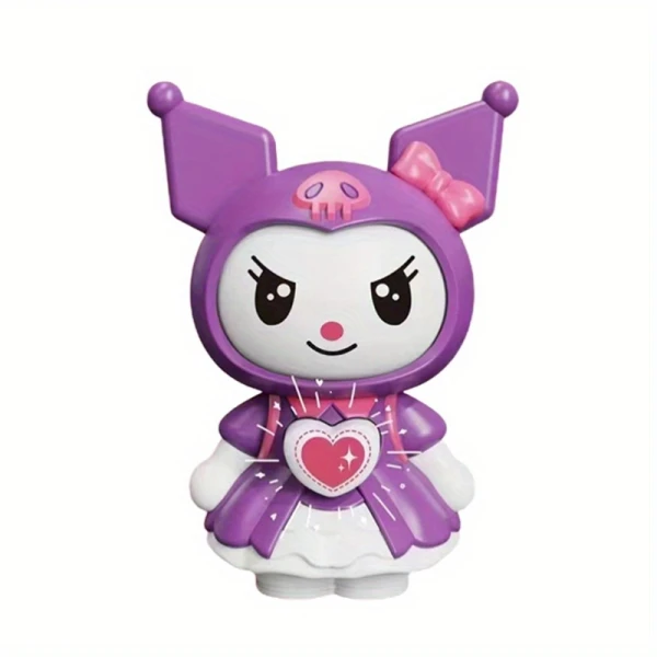 Μπρελόκ Kuromi Με Αλλαγή Προσώπων 9,5cm MANZ-04-02 Μωβ