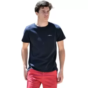 ΑΝΔΡΙΚΗ ΜΠΛΟΥΖΑ T-SHIRT ΛΑΙΜΟΣ SMALL CALLIGRAPHIC MOHICANS MCNS12 ΜΠΛΕ