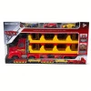 Νταλίκα Μεταφοράς Αυτοκινήτων Cars McQueen 2 σε 1 με Πίστα Εκτόξευσης & Αυτοκινητάκια 3+ 580139