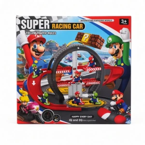 Παιδική Πίστα Αγώνων Super Mario Racing Car με Loop & Φιγούρες – 3+ Ετών 270156-1