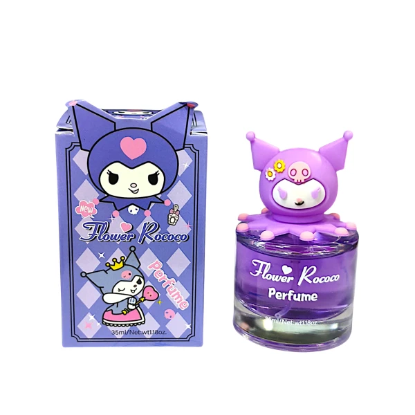 Παιδικό Άρωμα Kuromi – Άρωμα Flower Rococo Purple, Χαριτωμένο Μπουκάλι Kawaii PF4016