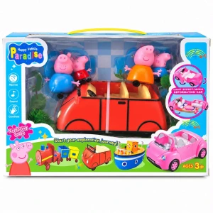 Παιχνίδι Peppa Pig Happy Family Red Car 810111-1