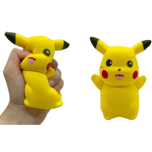 Παιχνίδι Pocket Monster Picachu Squishy Kawaii Αντιστρές 10cm NAB25275-3 