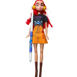 Πασχαλινή λαμπάδα Κούκλα Φιγούρα KPOP Demon Hunters Mira 55cm L537383-83