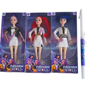 Πασχαλινή Λαμπάδα Σετ Προσφορά 3 Κούκλες Φιγούρα K-pop Demon Hunters Mira Zoey Rumi 40cm L26-51383-4