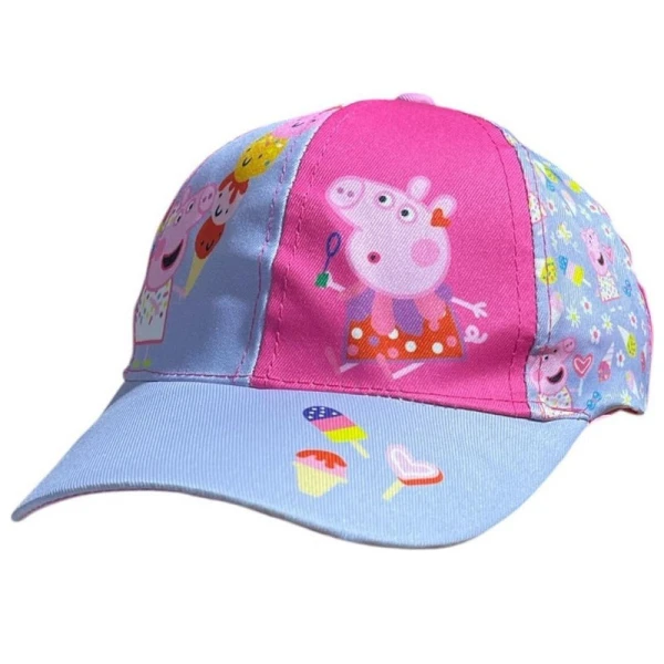 Peppa Pig Παιδικό Καπέλο Τζόκεϋ Για Κορίτσια PEP24-0323 Ροζ Peppa Pig Παιδικό Καπέλο Τζόκεϋ Για Κορίτσια PEP24-0323 Ροζ