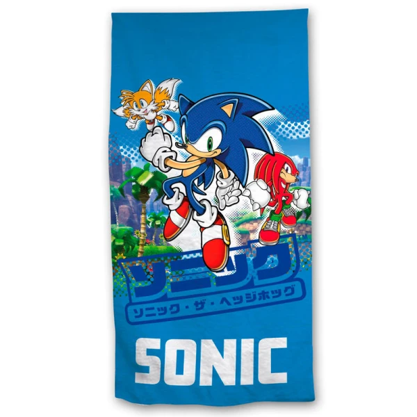 Πετσέτα Θαλάσσης SEGA Sonic The Hedgehog 140 cm X 70 cm AYM-034SNC-BTM Πετσέτα Θαλάσσης SEGA Sonic The Hedgehog 140 cm X 70 cm AYM-034SNC-BTM