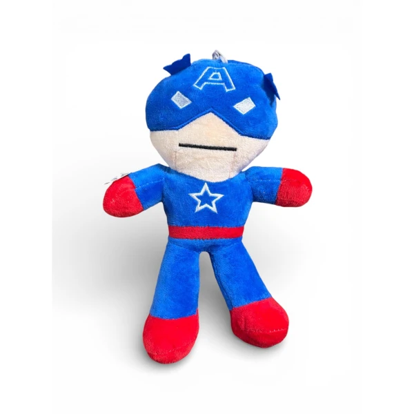Λούτρινο Παιχνίδι Υπερήρωας Μπλε Κόκκινο Captain America 1410-2