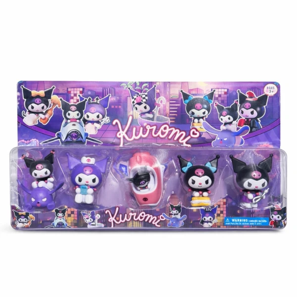 Σετ Μινιατούρες Kuromi – 5 Φιγούρες (Set) 50779