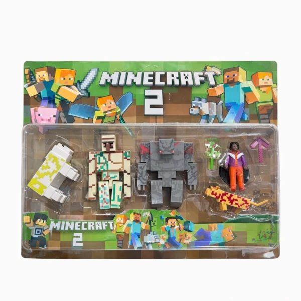 Minecraft 2 Σετ φιγούρων δράσης 7-10 cm  51047