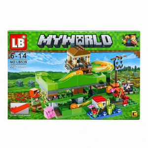 Σετ Τουβλάκια Κατασκευών My World Πίστα Περιπέτειας LB539 227+ τεμ 51244C