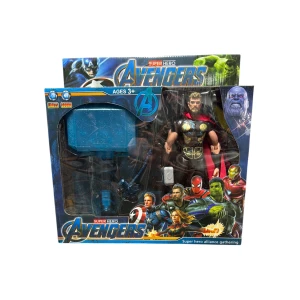 Σετ Φιγούρα Δράσης Avengers με Μάσκα & Φώτα/Ήχους - Thor 24cm 5475E