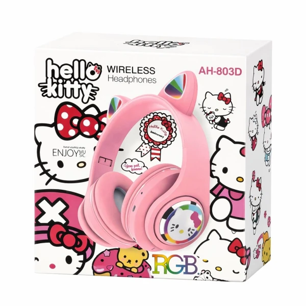 Hello Kitty Ακουστικά Headphones Παιδικά Ροζ 60656