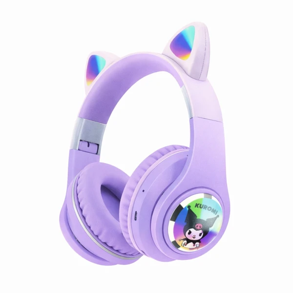 Kuromi Ακουστικά Headphones Παιδικά Μωβ 60740-PU