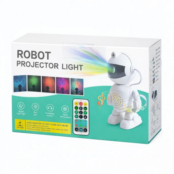Robot Projector Light - Φωτιστικό Προβολέας 60778