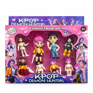 Σετ Φιγούρες KPOP Demon Hunters 6 cm 9527-14A