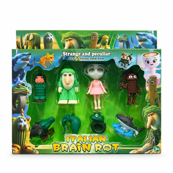 Italian Brain Rot Σετ Φιγούρες 5-8 cm 9527-1A