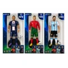 Σετ 3 Φιγούρες Δράσης Ποδοσφαιριστές Lionel Messi Cristiano Ronaldo Kylian Mbappe 30cm 50614-SET