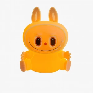 Παιδικό Φωτιστικό Νυκτός Labubu LED 
Πολύχρωμο με Αισθητήρα Αφής & Χρονοδιακόπτη – Μπεζ