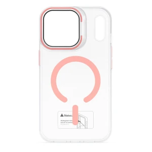 Θήκη Comie MagSafe Case με προστασία κάμερας για iPhone 17 Pro Max CM8008ROS Ροζέ
