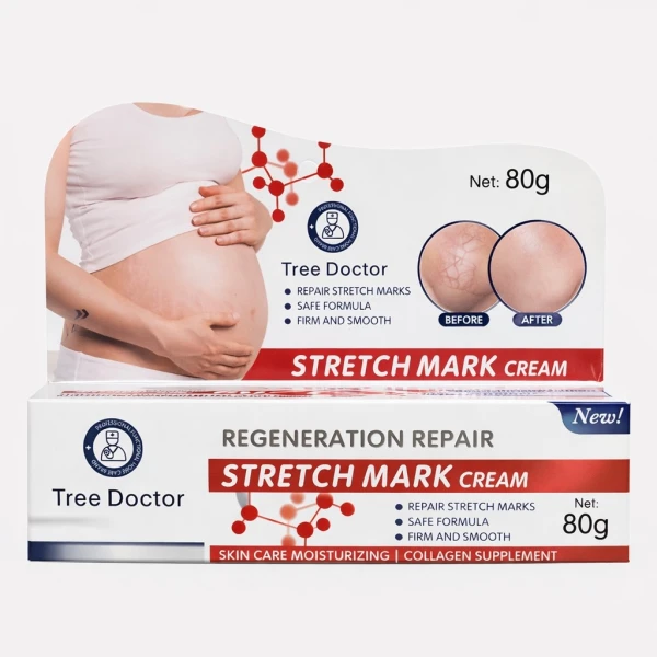 Κρέμα Σώματος για Ραγάδες Stretch Mark Cream 80g HD-1191