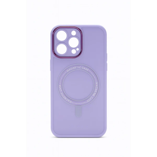 Θήκη Magnetic Case για iPhone 14 Pro Max IP14PROMAX5 Λιλά