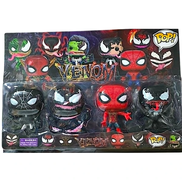 Σετ 4 Φιγούρες Spider-Man Venom 4 POP 450129-1