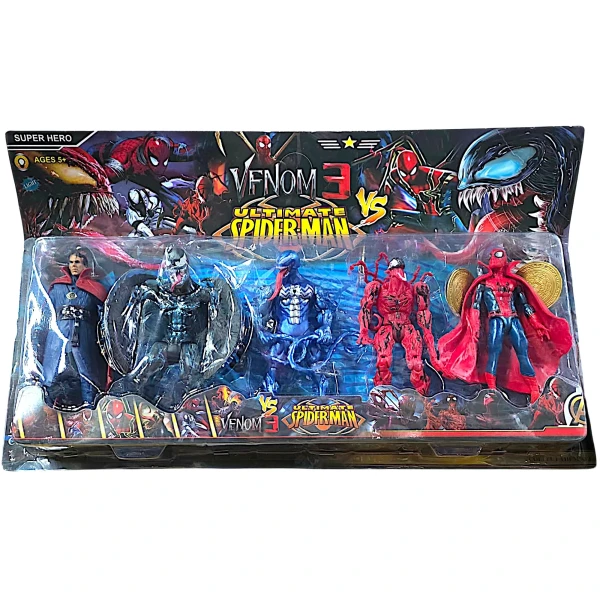 Σετ 5 Φιγούρες Spider-Man Venom 3 450141-1