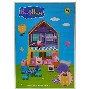 Σετ Παιχνίδι Family House peppa με σπίτι και έπιπλα 8890-1