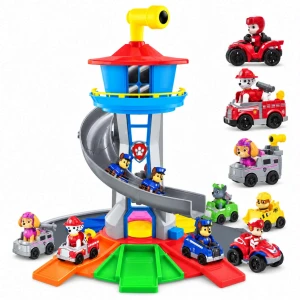 Σετ παιχνίδι Paw Patrol Πυργος αποστολών με Οχήματα & Φιγούρες Σκύλων 800113-1