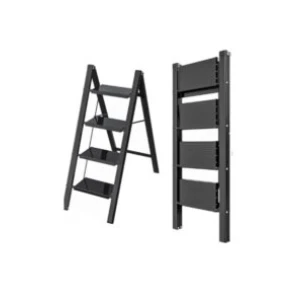 Σκαλοσκαμπό Αλουμινίου 4 Σκαλιών JBY-HZ4F Μαύρο