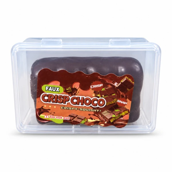 Squishy Αντιστρές Σοκολάτα Ντουμπάι CrispChoco 3+ με Μαλακή Πράσινη Γέμιση 3558-69