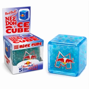 Squishy NEE DOH Nice Cube Red Bull 24079HY-1 Μπλε