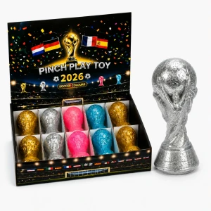 Squishy "Pinch Play Toy 2026" 35632-3 Ασημί