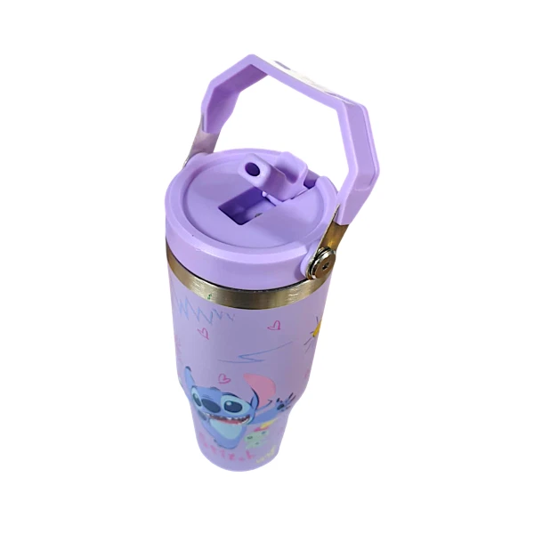 Stitch Θερμός παγούρι Ζεστό Κρύο 30oz 890ml 70094-1 Μωβ