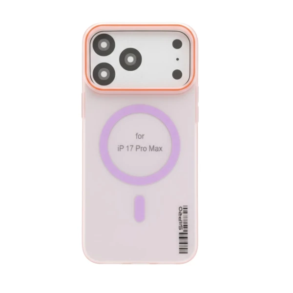 Θήκη SiiPRO για iPhone 17 Pro Max – Υψηλή Προστασία & Minimal Design ART.6046P Ροζ