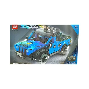 Τηλεκατευθυνόμενο pickup Ford Raptor με τηλεχειριστήριο κατασκευή με τουβλάκια 460pcs 8+ T6063 5120 Μπλε