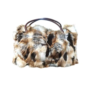 Τσάντα ώμου Γούνα Mohicans DMT333-2 Καφέ