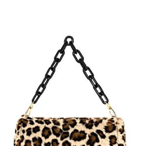 Τσάντα Ώμου Γούνινη Leopard 55337 Λεοπάρ
