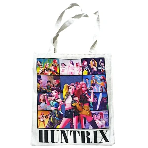 Τσάντα ώμου K-pop Demon Hunters 32X38X3 10618-2 Λευκό