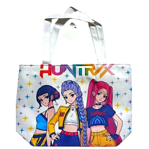 Τσάντα ώμου K-pop Demon Hunters 33X23X11 10622-6 Λευκή