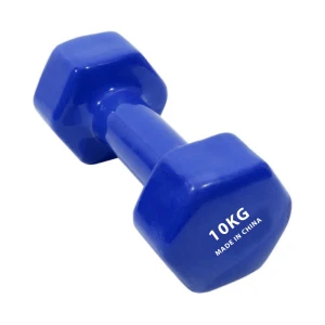 Εξάγωνο Βαράκι Βινυλίου 1 x 10kg 25566-15 Μπλε