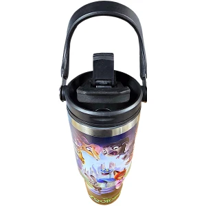 Zootopia Nike&Judy - Judy Hopps και Nick Wilde  Θερμός Παγούρι Ζεστό Κρύο 900ml 70806-1 Μαύρο