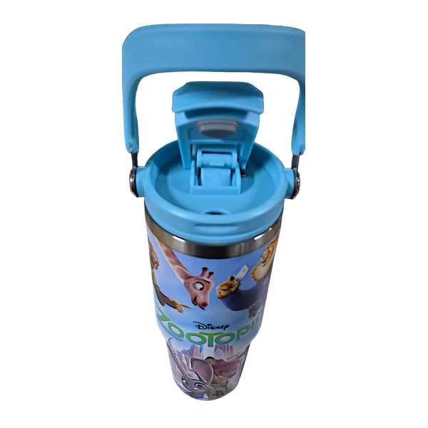 Zootopia Nike&Judy - Judy Hopps και Nick Wilde  Θερμός Παγούρι Ζεστό Κρύο 900ml 70806-3 Μπλε