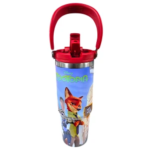 Zootopia Nike&Judy - Judy Hopps και Nick Wilde  Θερμός Παγούρι Ζεστό Κρύο 900ml 70806-4 Κόκκινο