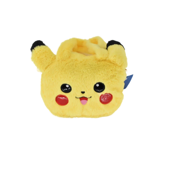 Pokemon Pikachu Παιδική Λούτρινη Τσάντα Ώμου Χιαστί 10290-2 Κίτρινο