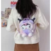 Λούτρινη παιδική τσάντα Πλάτης Sanrio Kuromi Hello Kitty 10291 Μωβ