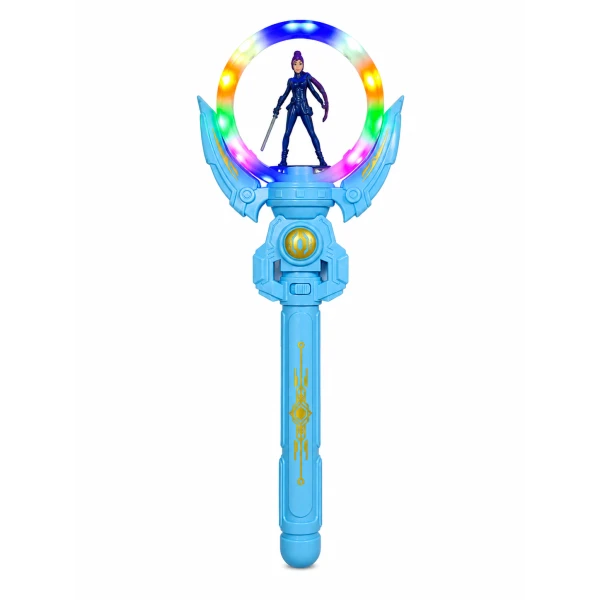 Ραβδί KPOP Demon Hunters Rumi Μπλε 37cm με Μουσική LED Φωτισμό και Περιστροφή 51540-1